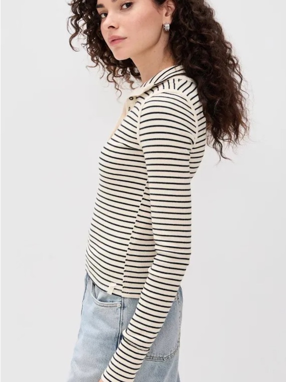 Free People we the free Lake Henley Stripe